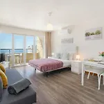 Praia Da Rocha, 17 H, Frontal Sea View, Wonderful Studio, Air Conditioning, Two Pools, Internet, Parking - Jardins Da Rocha By Ig
