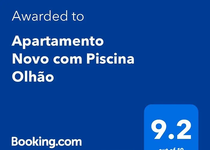 Apartamento Novo com Piscina Olhão