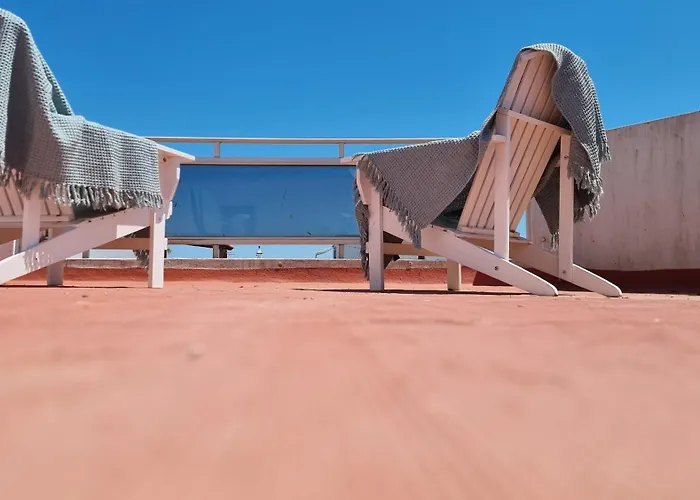 Santa Luzia Casa Girassol, Tavira Sea View, 2 Minutes To Beach Ferry