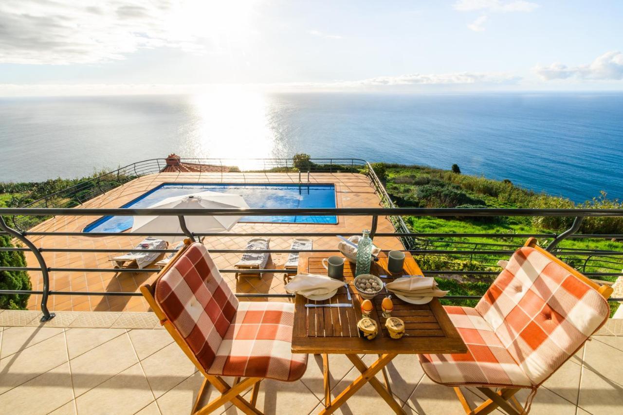 Secluded Sunset On Cliff & 180 Degree Ocean Views Faja da Ovelha