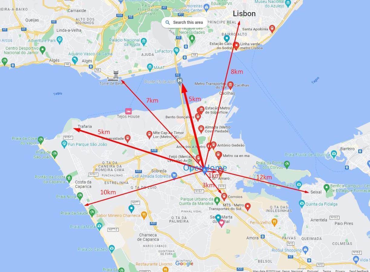 Open - Lisbon/almada Apartamento *