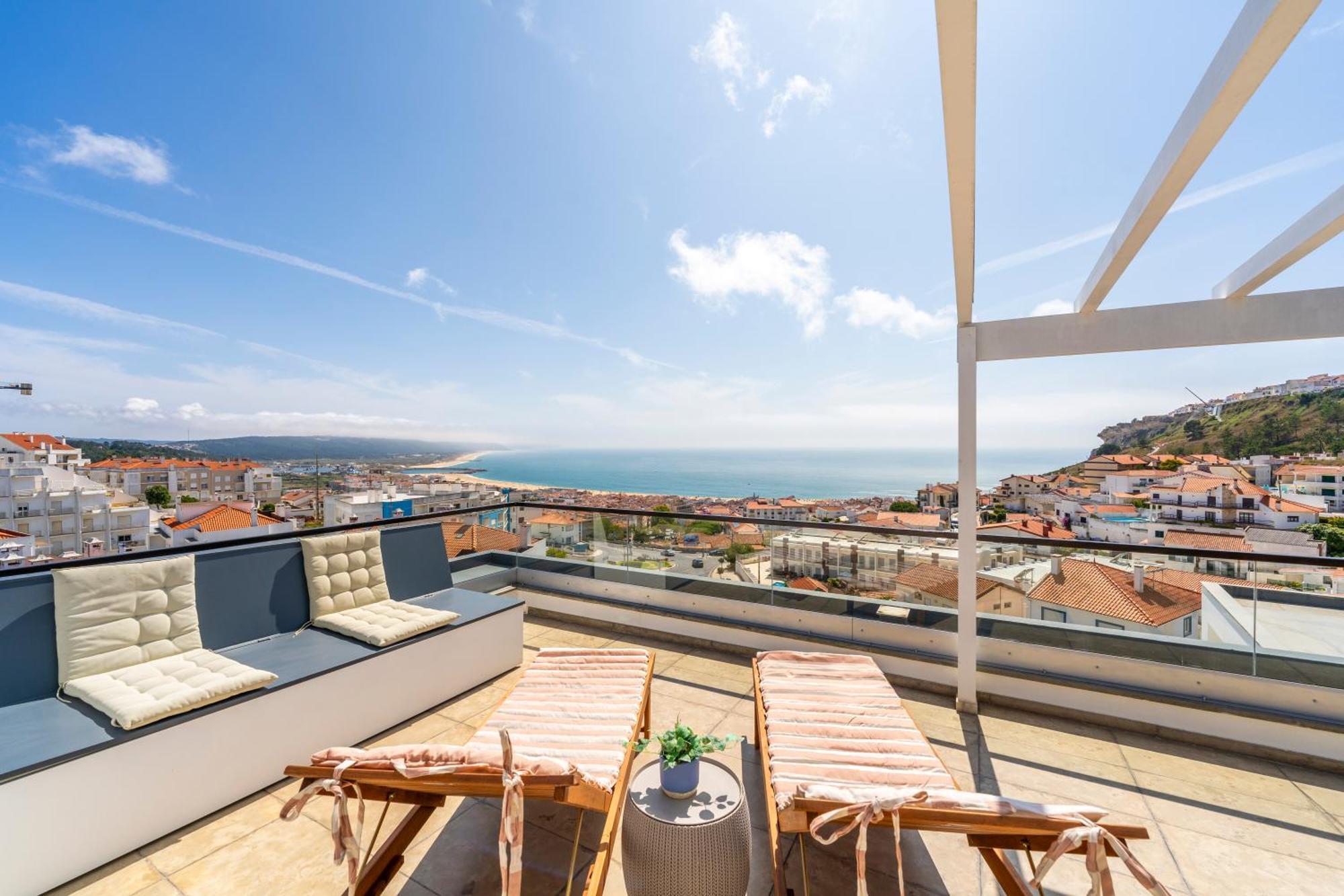 Penthouse Boa Vista - Private Pool & Sea Views Apartment Nazare