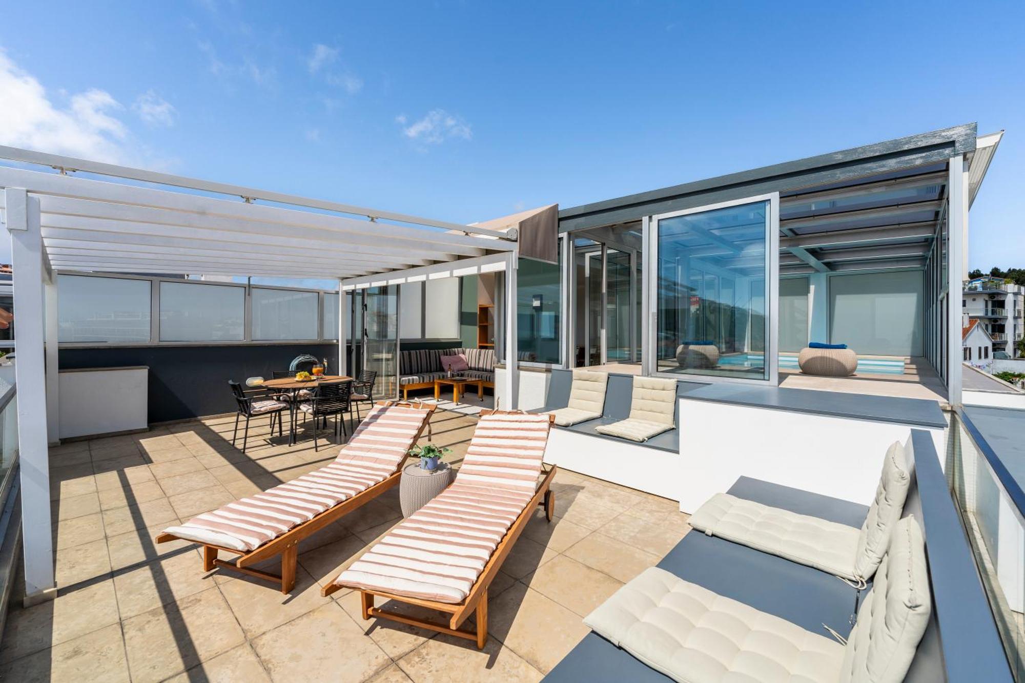 Apartment Penthouse Boa Vista - Private Pool & Sea Views
