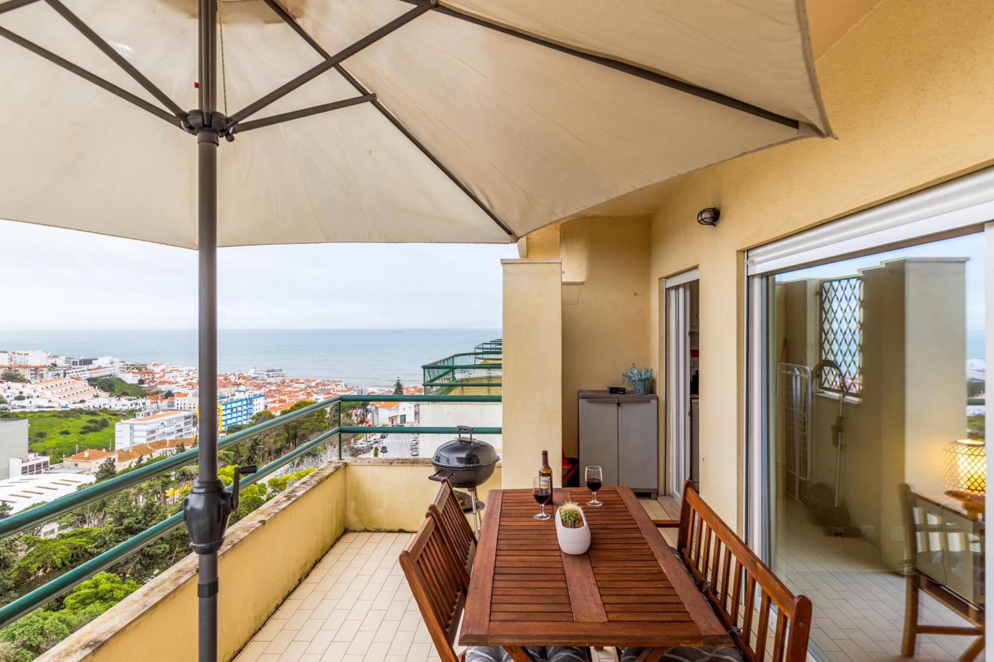 Apartment Casa Do Mar - Sea View - Wifi - Barbecue Sesimbra