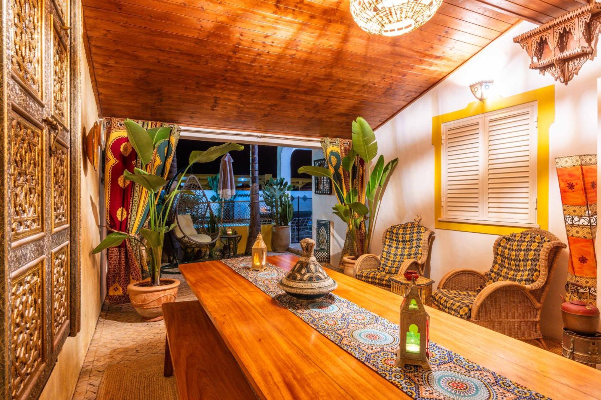 Gale Sun - Luxury, 5bed With Free Wifi, Ac, Private Pool, 5 Min From The *