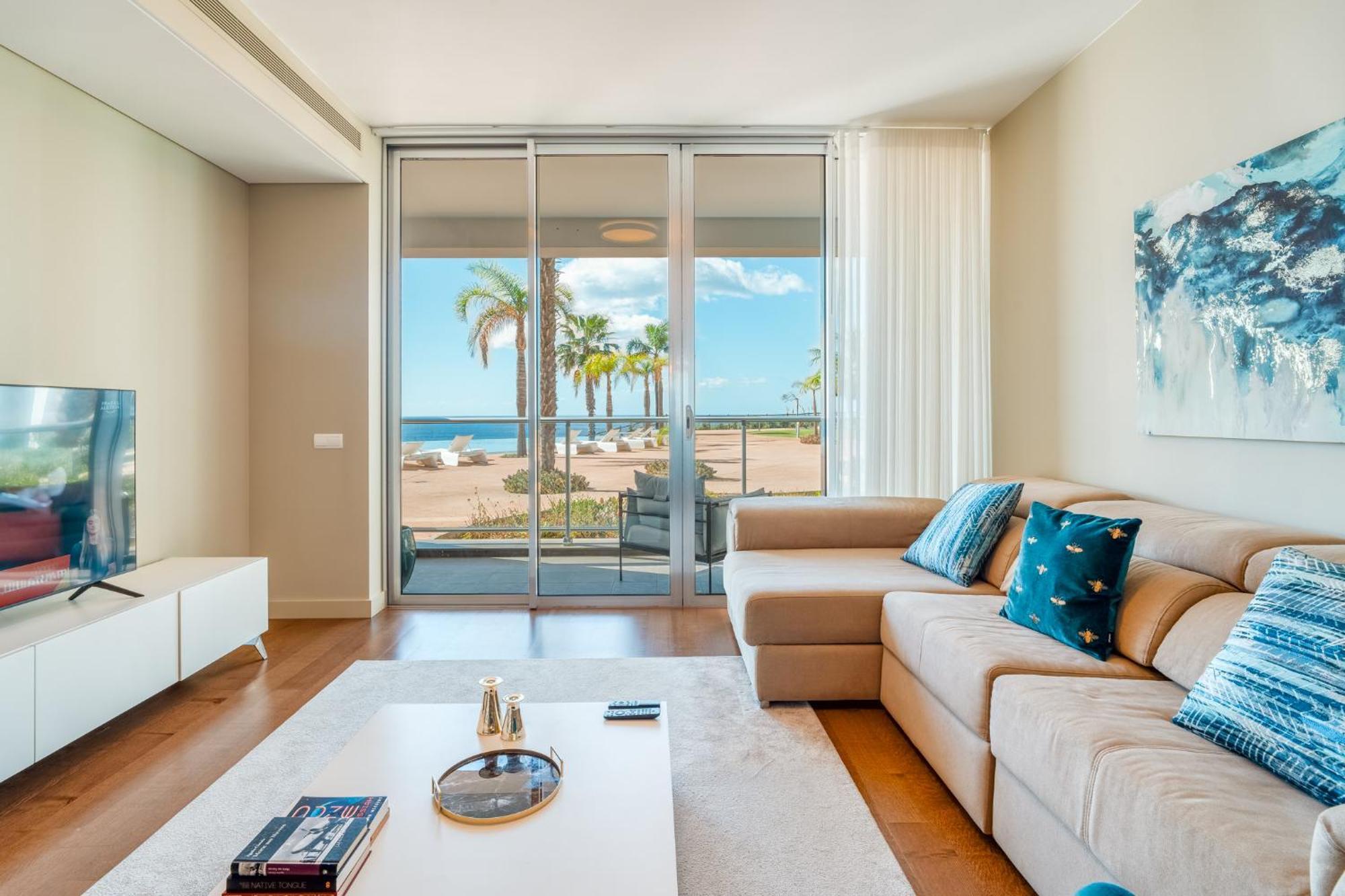 Cu - Sea View - 3 Pools - Ac - Free Park - Free Gym Apartamento Funchal (Madeira)