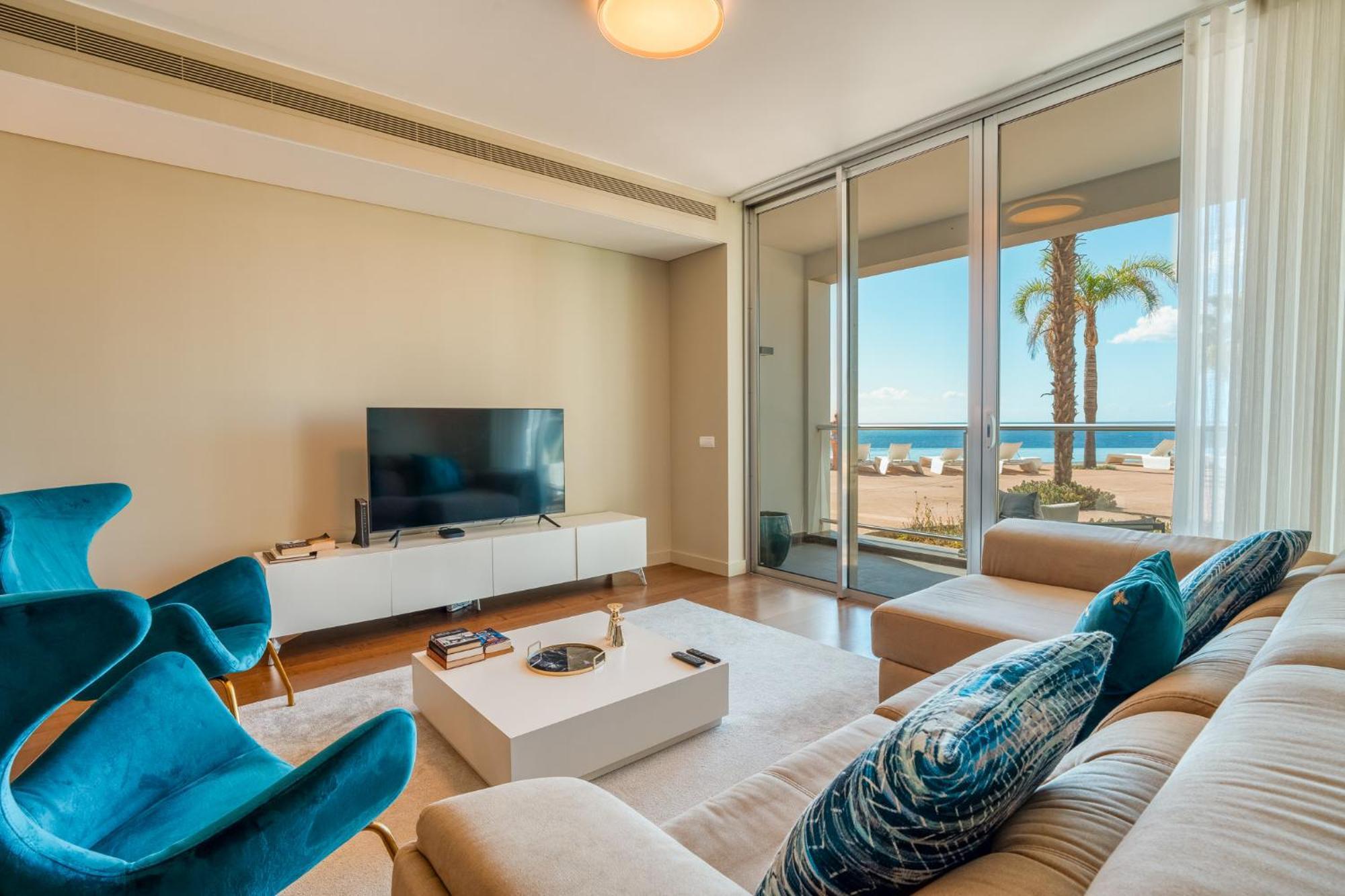 Cu - Sea View - 3 Pools - Ac - Free Park - Free Gym Apartamento