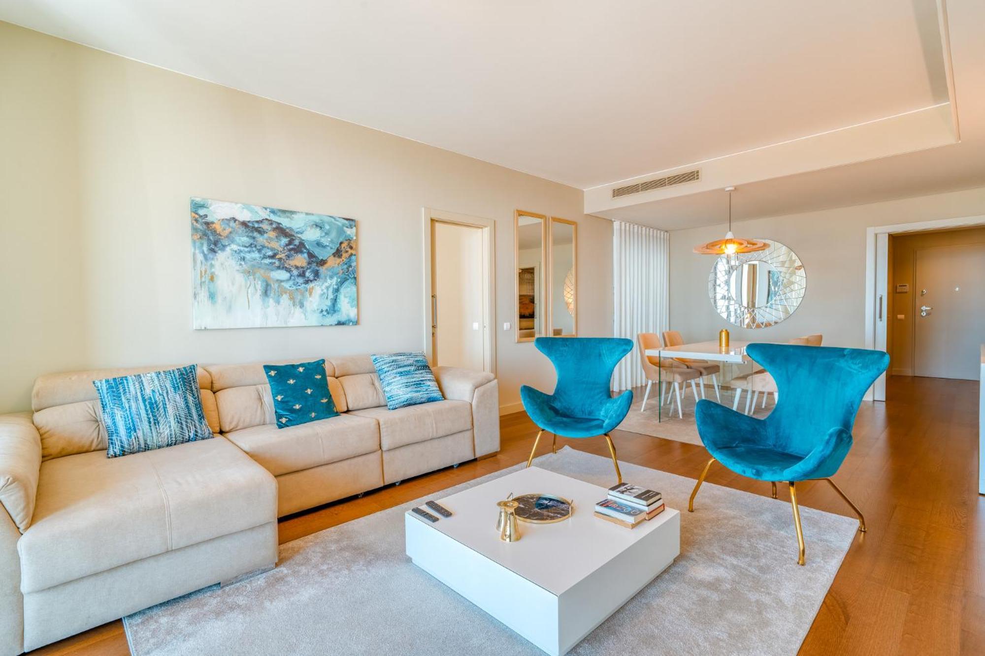 Apartamento Cu - Sea View - 3 Pools - Ac - Free Park - Free Gym *