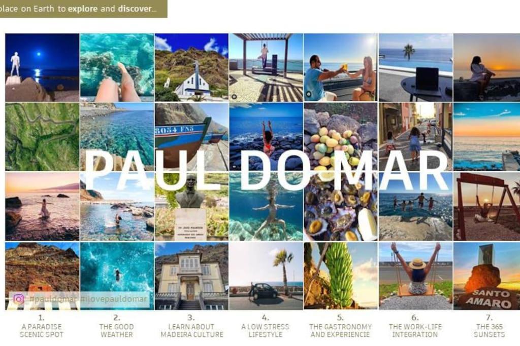 O Pomar - A Quiet Sunny Place With Amazing Sea Views * Paul do Mar (Madeira)