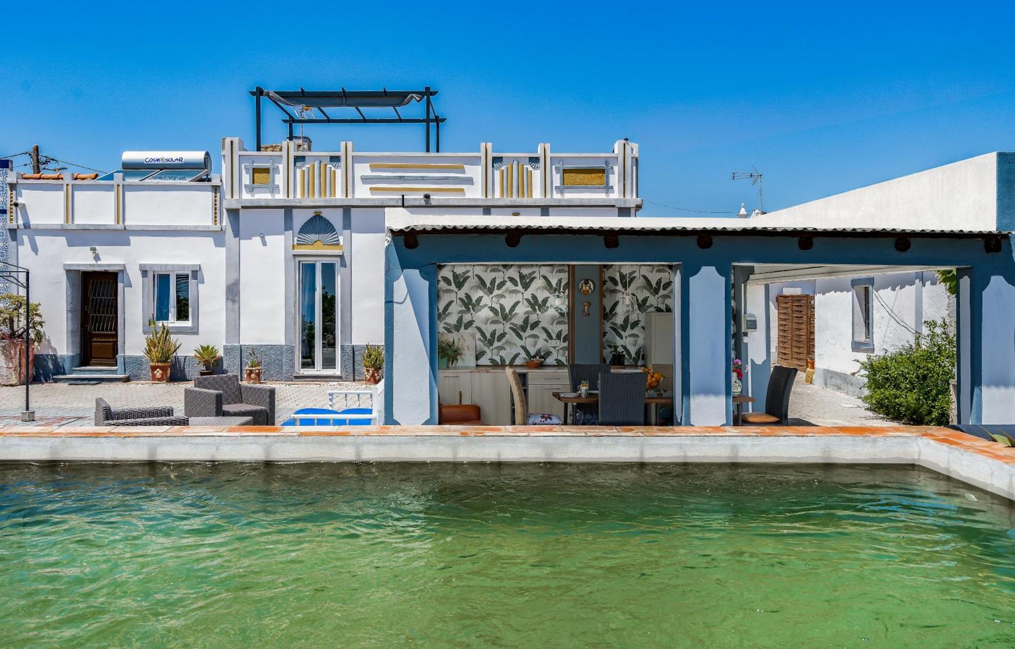 Casa de férias Casa D'nossa, Casa Tradicional E Moderna, Vista 360º, Piscina De Agua Salgada Luz de Tavira