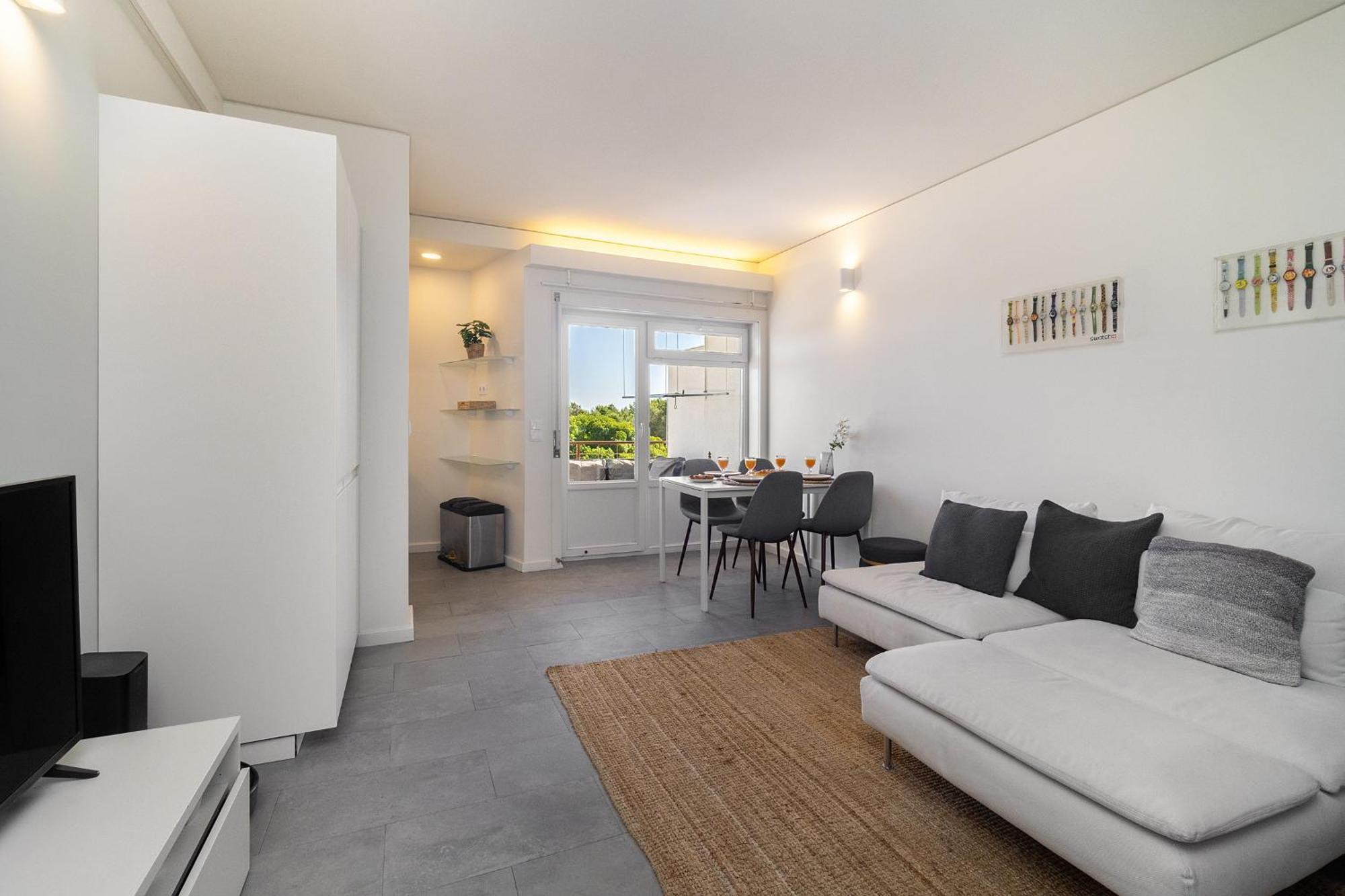 Whome Study & Surf Carcavelos 1-bed By & Nova Sbe Apartment *