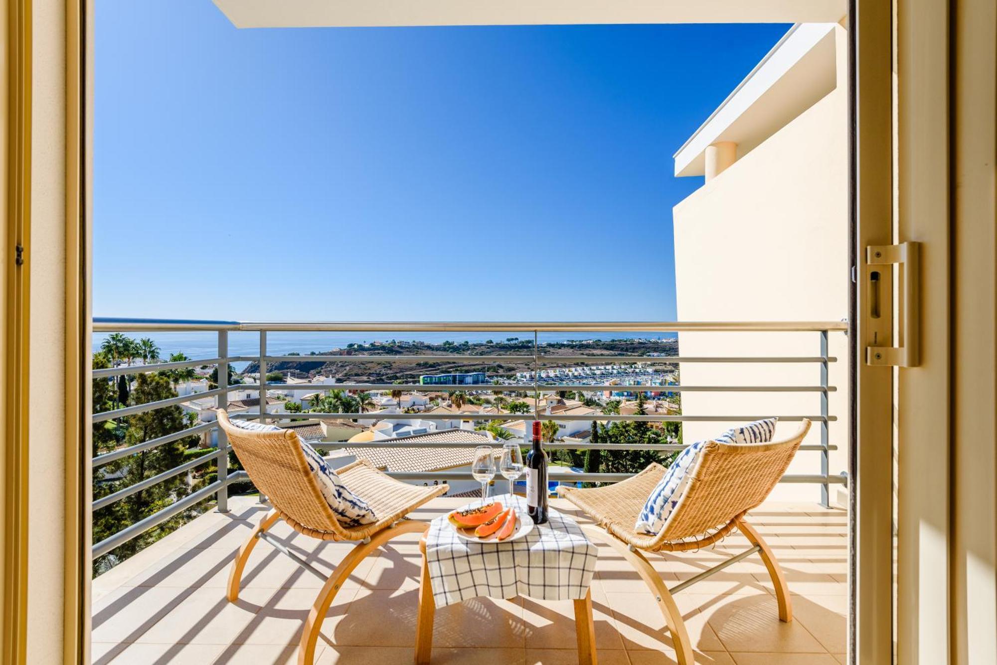 Homes Ocean View With 3 Spacious Terraces, 2 Swimming Pools & Tennis Court Apartamento Albufeira