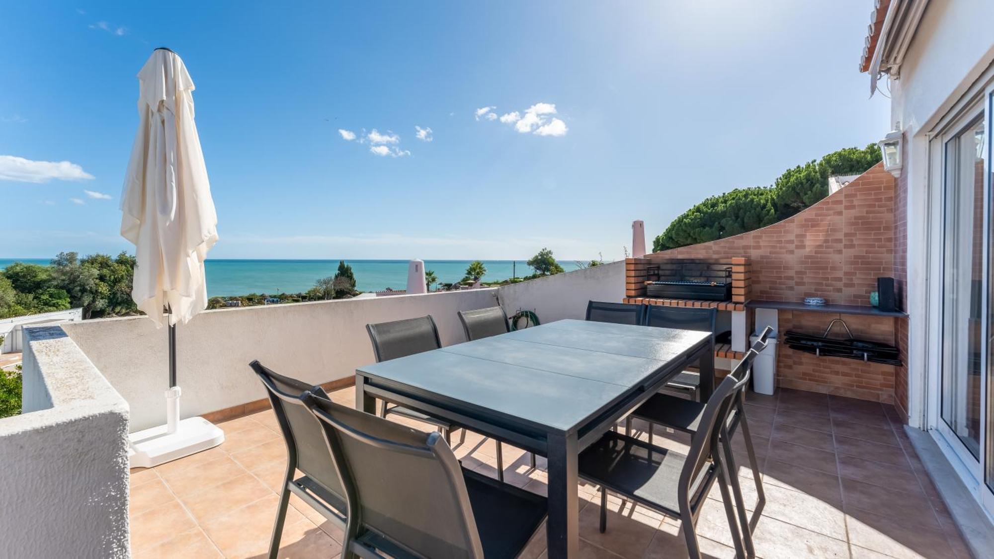 Ocean View 3 Bdr House With Patio By Lovelystay Holiday home Porches (Algarve)