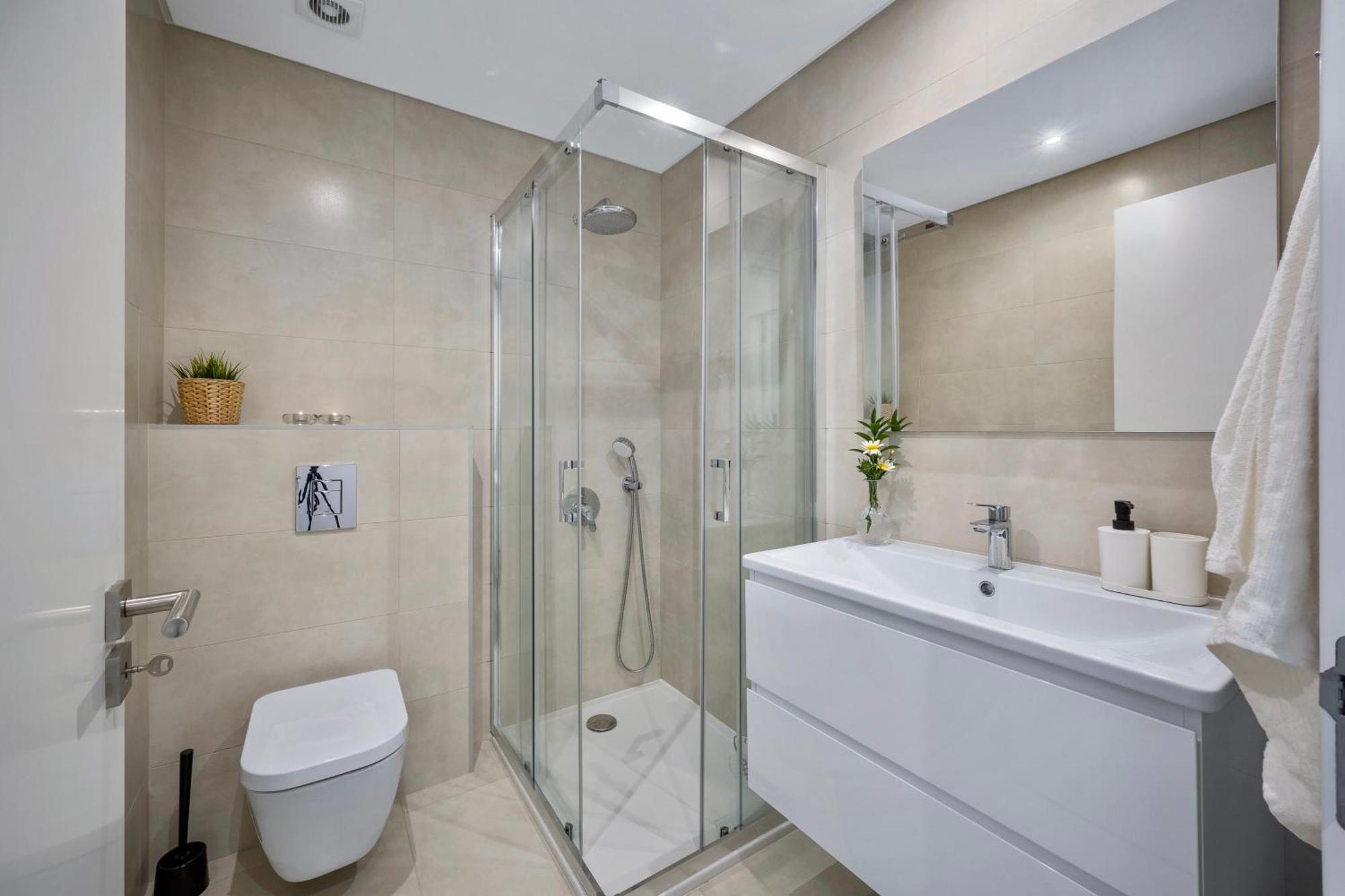 Bright Modern Beachside With Pool & Seaview * Quarteira