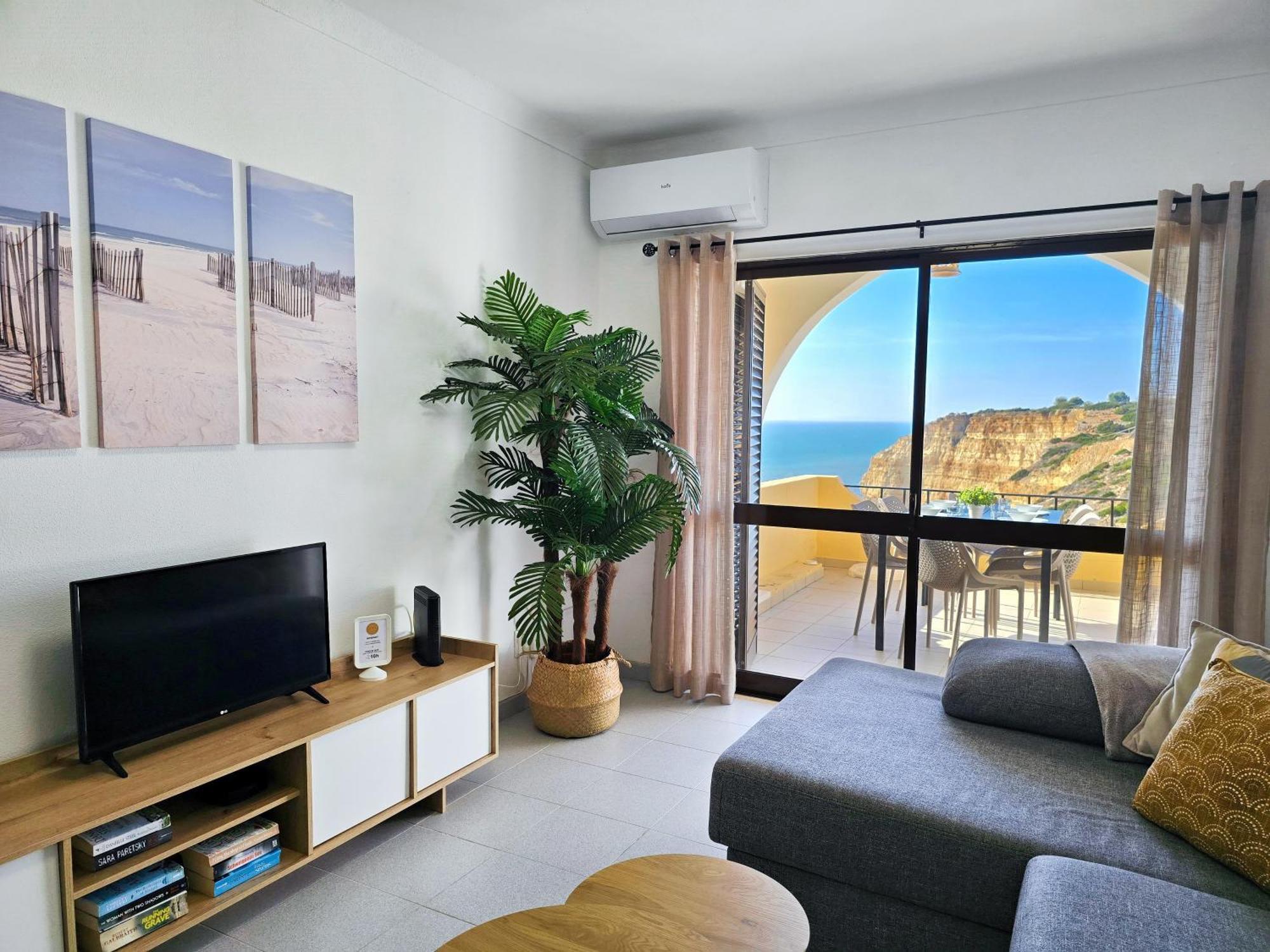 Golden Sun - Sunny Balcony, Sea View, Beach, Ac Apartment Carvoeiro (Lagoa)