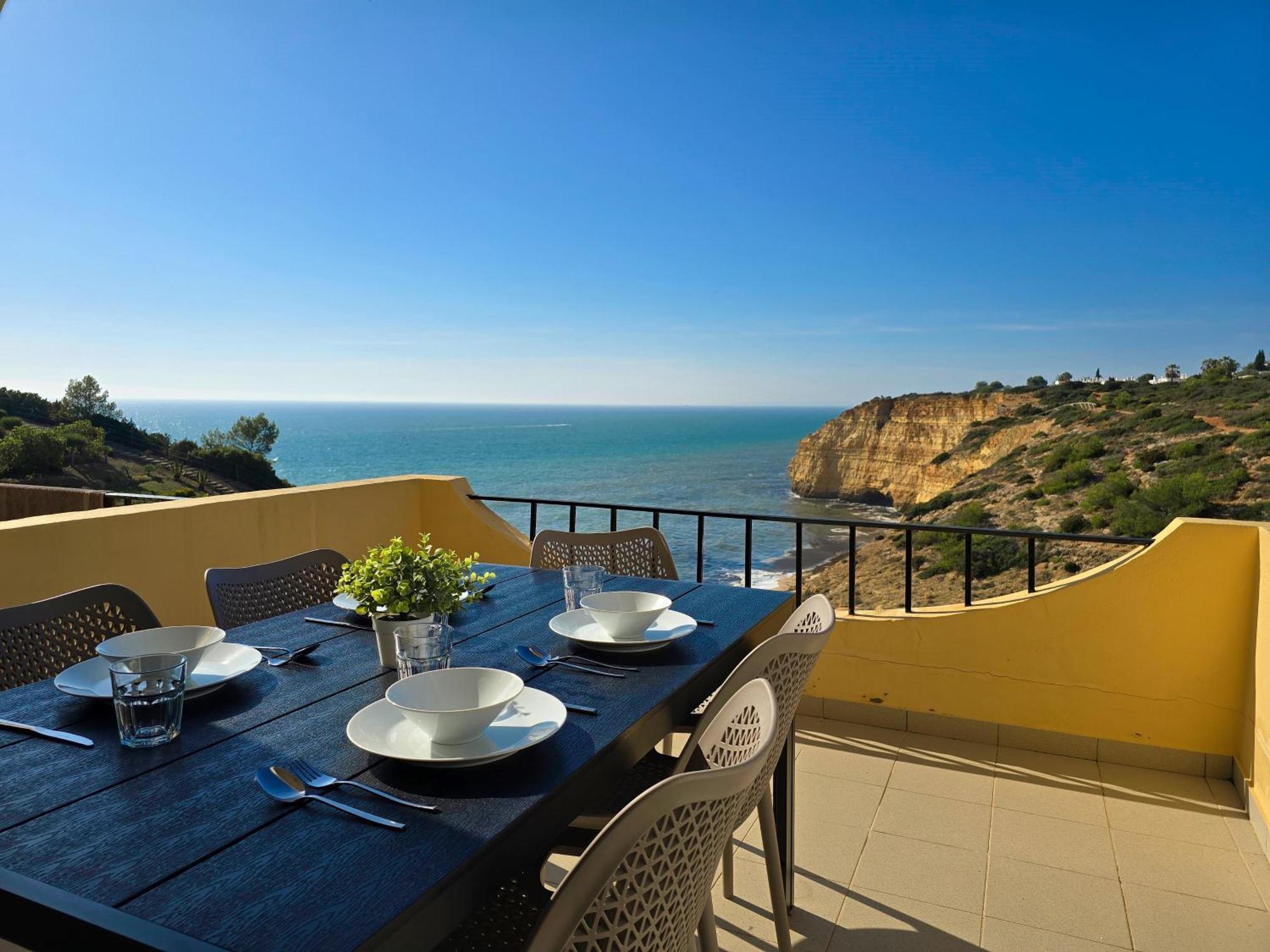 Golden Sun - Sunny Balcony, Sea View, Beach, Ac * Carvoeiro (Lagoa)