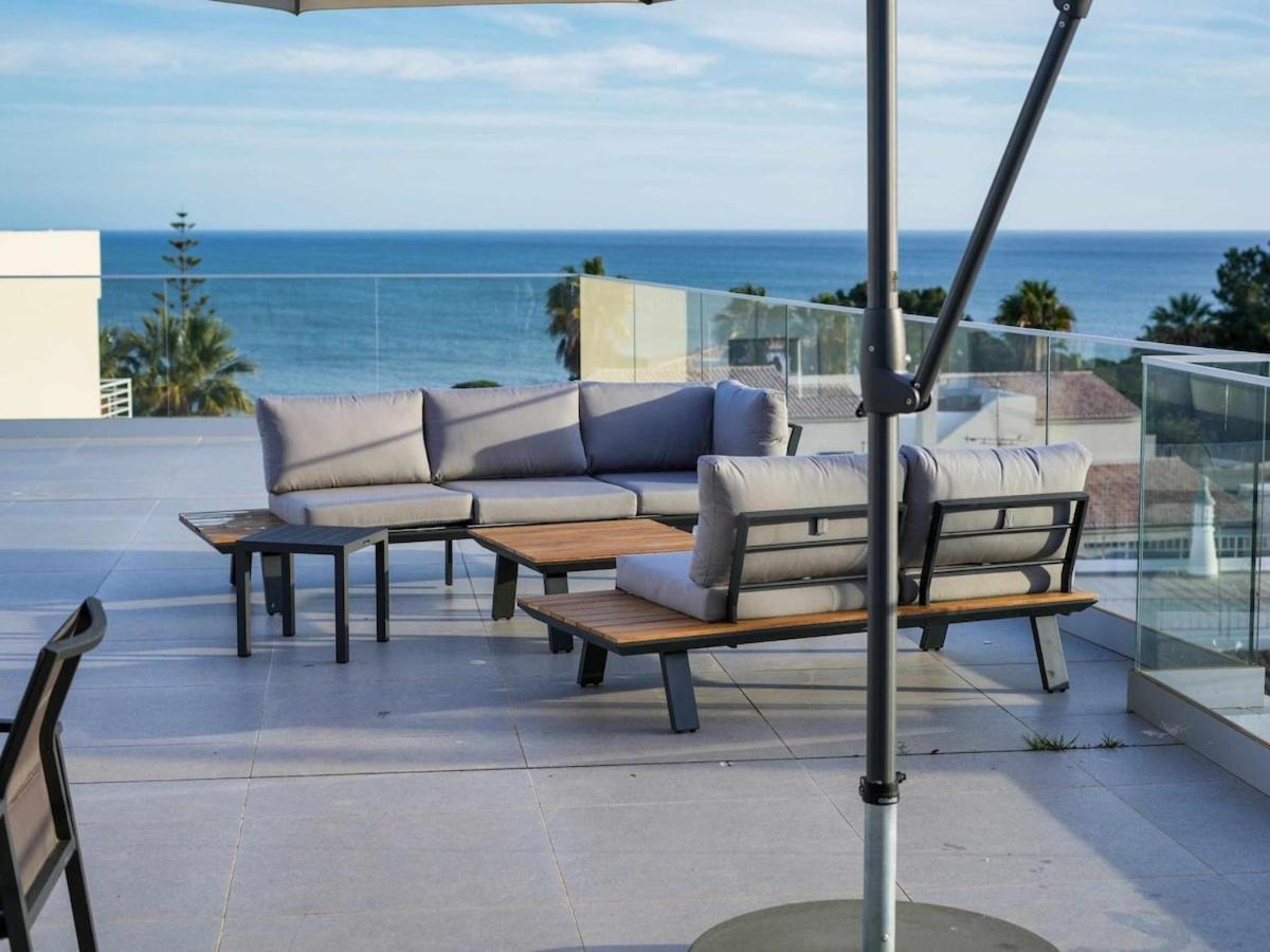 Panoramic N - Rooftop Pool & Sea View & Garage & Bbq Apartment Albufeira