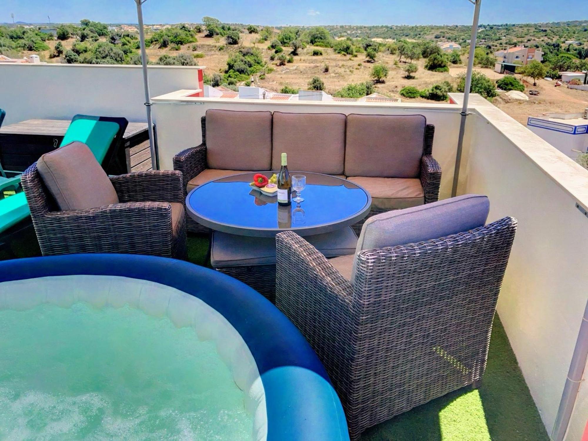 Alpha - 2 Bedrooms, Private Rooftop Patio With Hot Tub, Bbq And View Apartment Ferragudo (Faro)