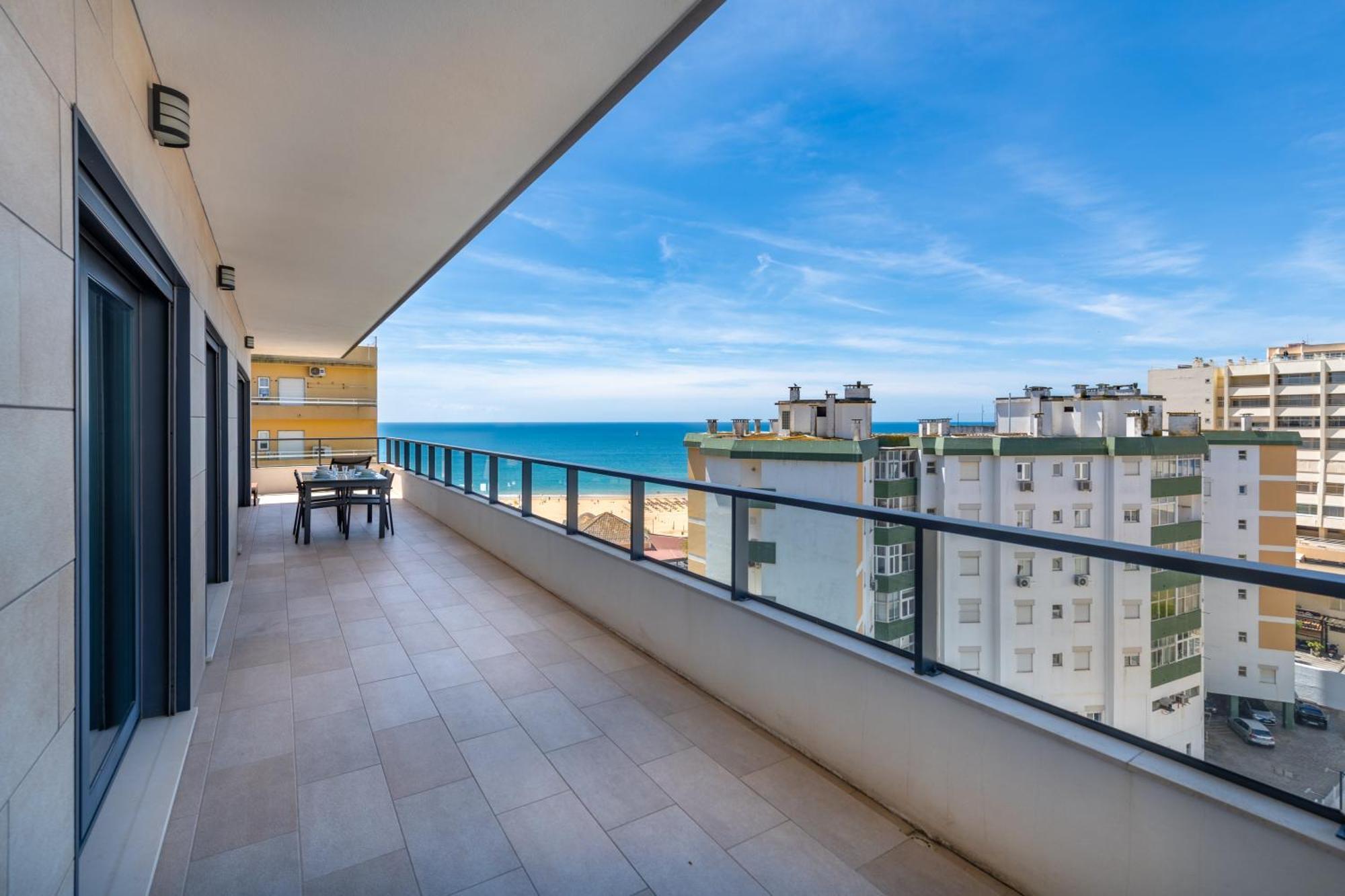 Sunscape Rocha Prime - Oceanview - Wifi - Parking Portimão