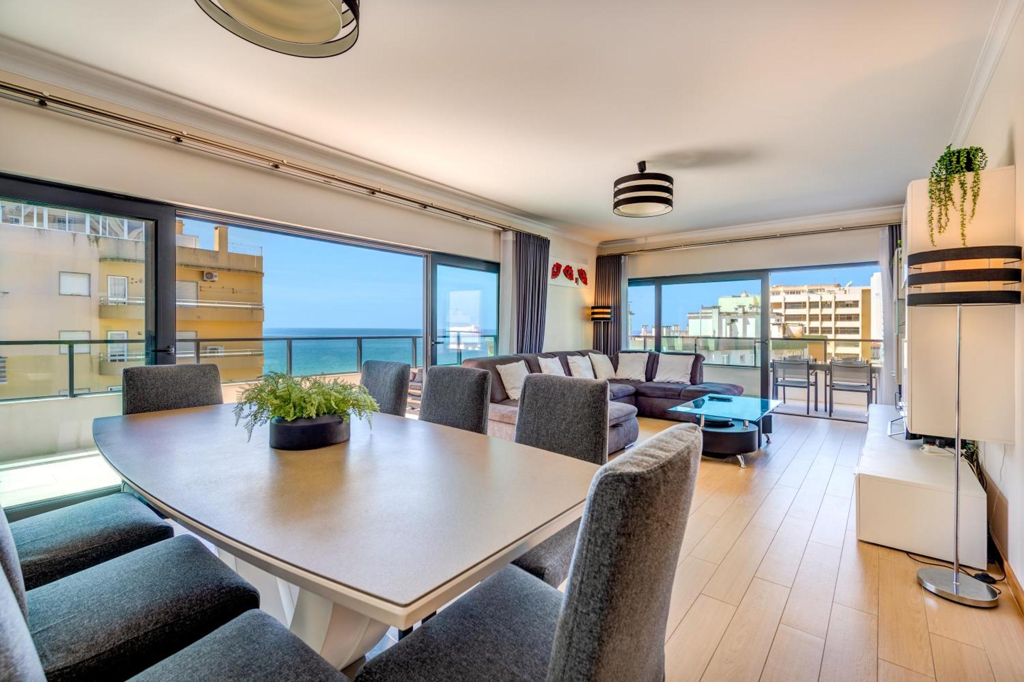Sunscape Rocha Prime - Oceanview - Wifi - Parking Apartamento Portimão