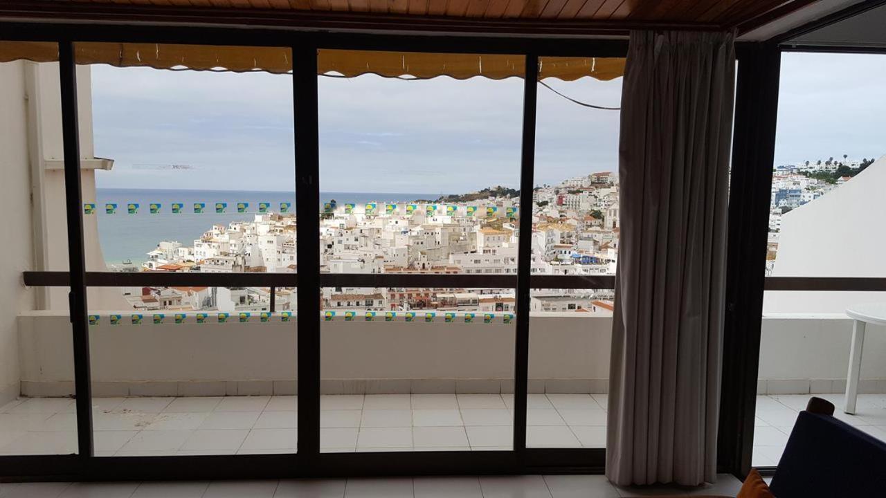 Albufeira, Sea And Old Town View