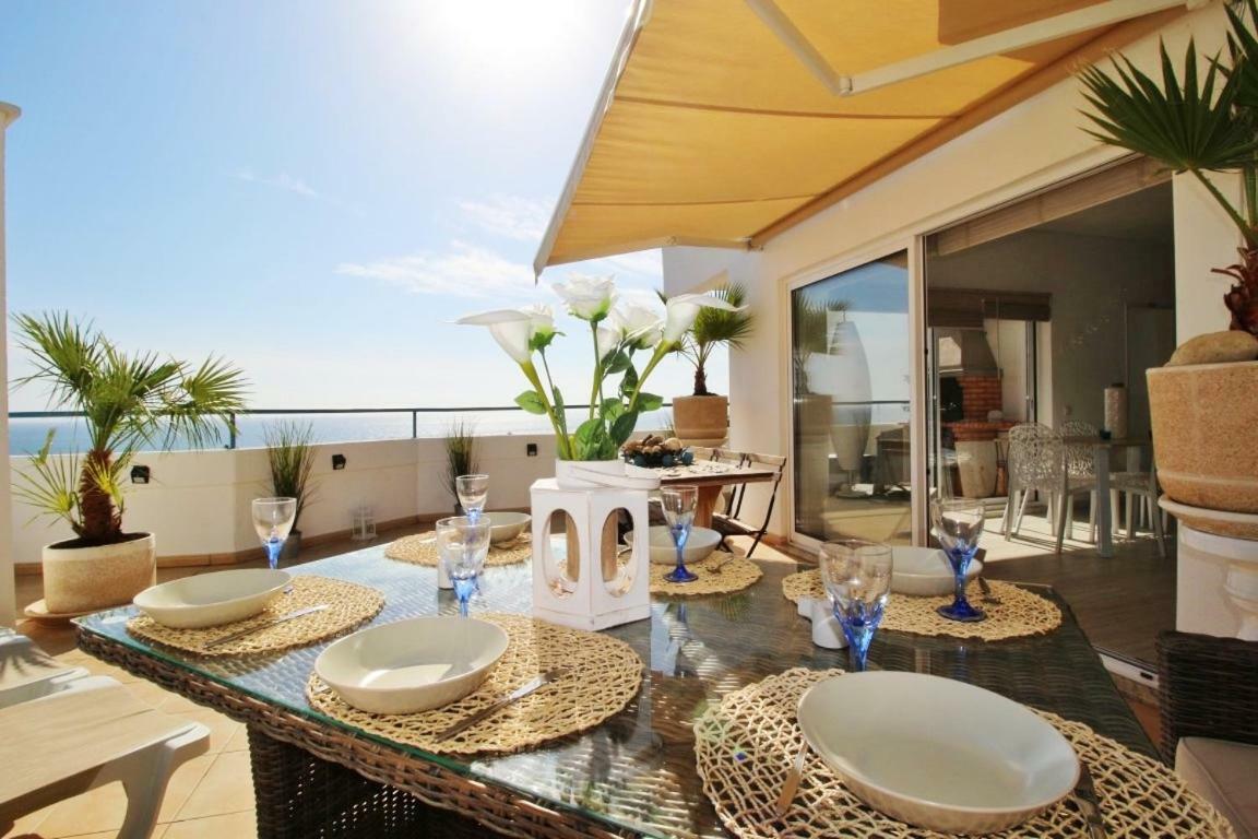 Amazing Penthouse- Panoramic Sea View & Tikki Bar On Private Terrasse * Praia Da Luz