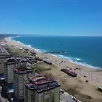 Front Beach Costa Caparica Lisbon