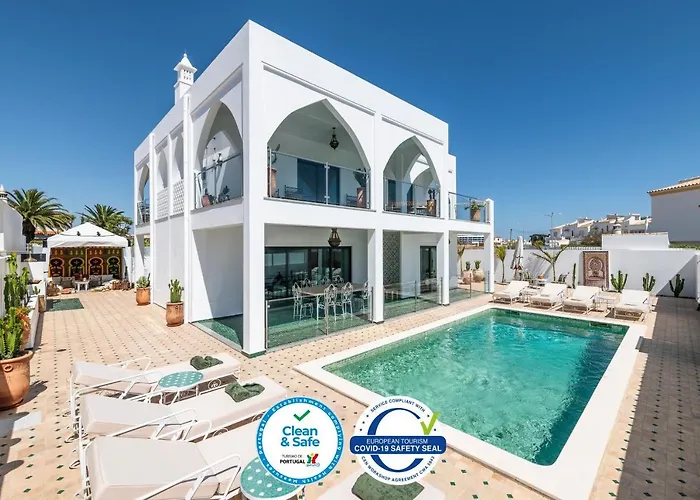 Riad Matias Gale - Luxury Villa With Private Pool, Ac, Free Wifi, 5 Min From The Beach