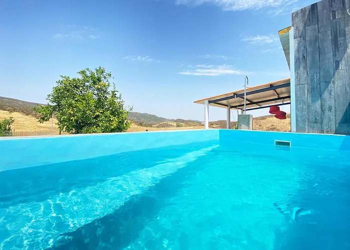 Casa Dos Chocalhos-Piscina-Perto Praia Fluvial-Vista Incrivel E Sossego