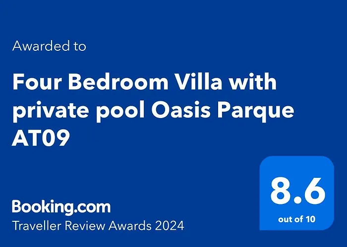 Four Bedroom Villa With Private Pool Oasis Parque At09