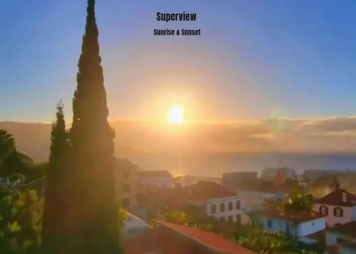 Panoramic Sunrise And Sunset Views, 5 Min From Funchal, Perfect Getaway For Travelers