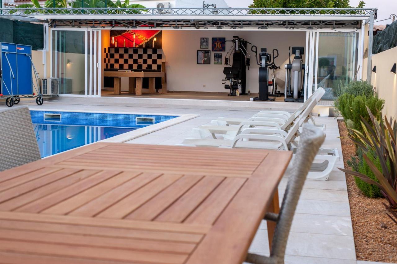 Aqua-jacuzzi-heatable Pool-sauna-gym-snooker Pousada Albufeira