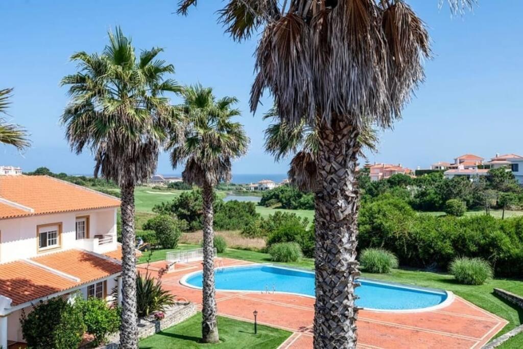 Pool-golf-ocean In Del Rey Vakantiehuis Amoreira (Leiria)