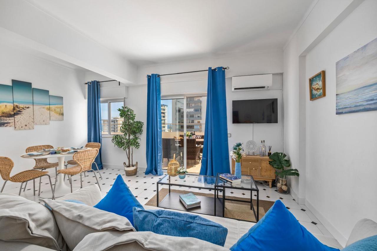 Seaview Penthouse In Algarve With Spacious Terrace * Quarteira