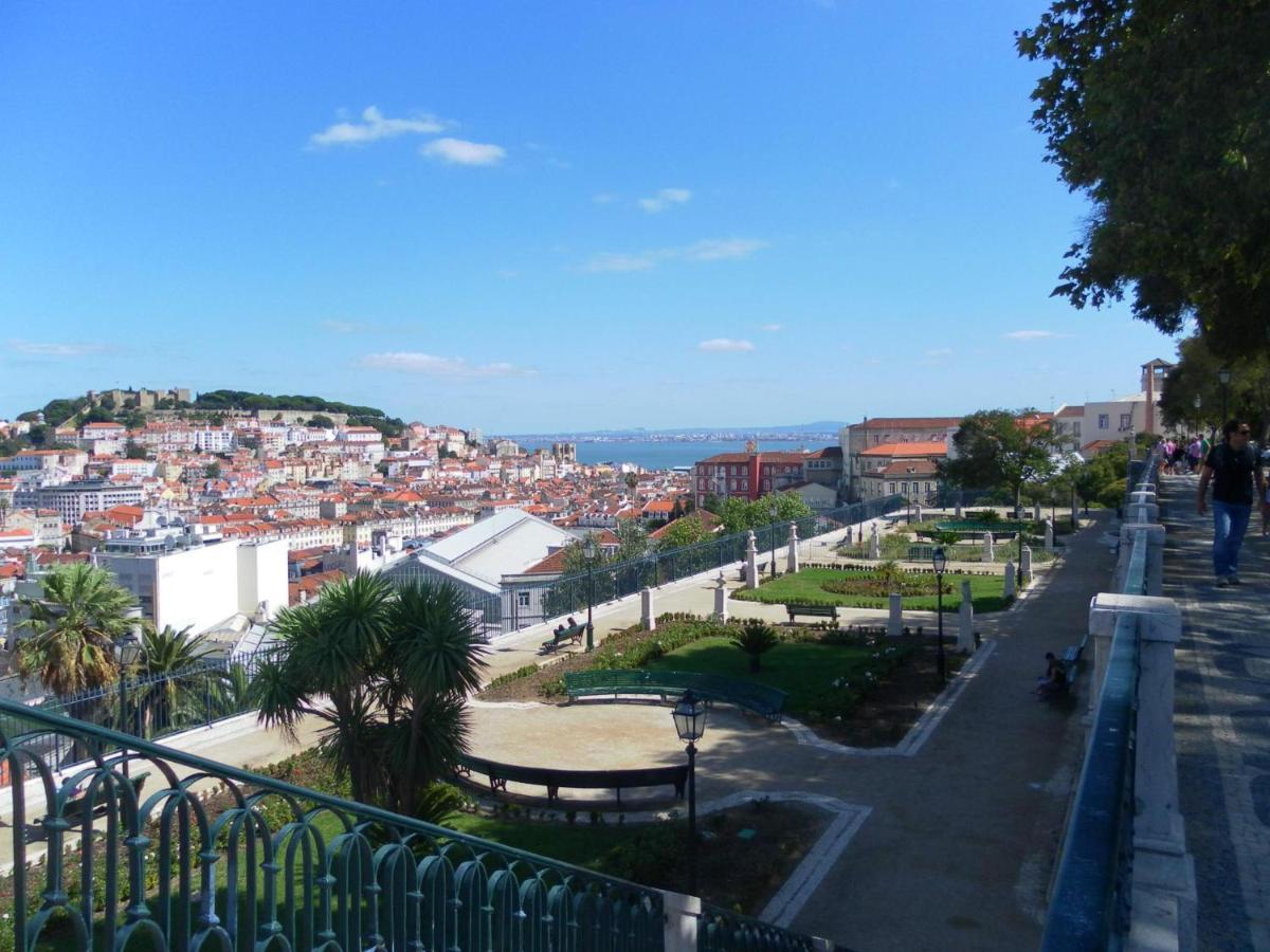 Bl Bairro Alto Famous Bica Funicular Street View * Lissabon