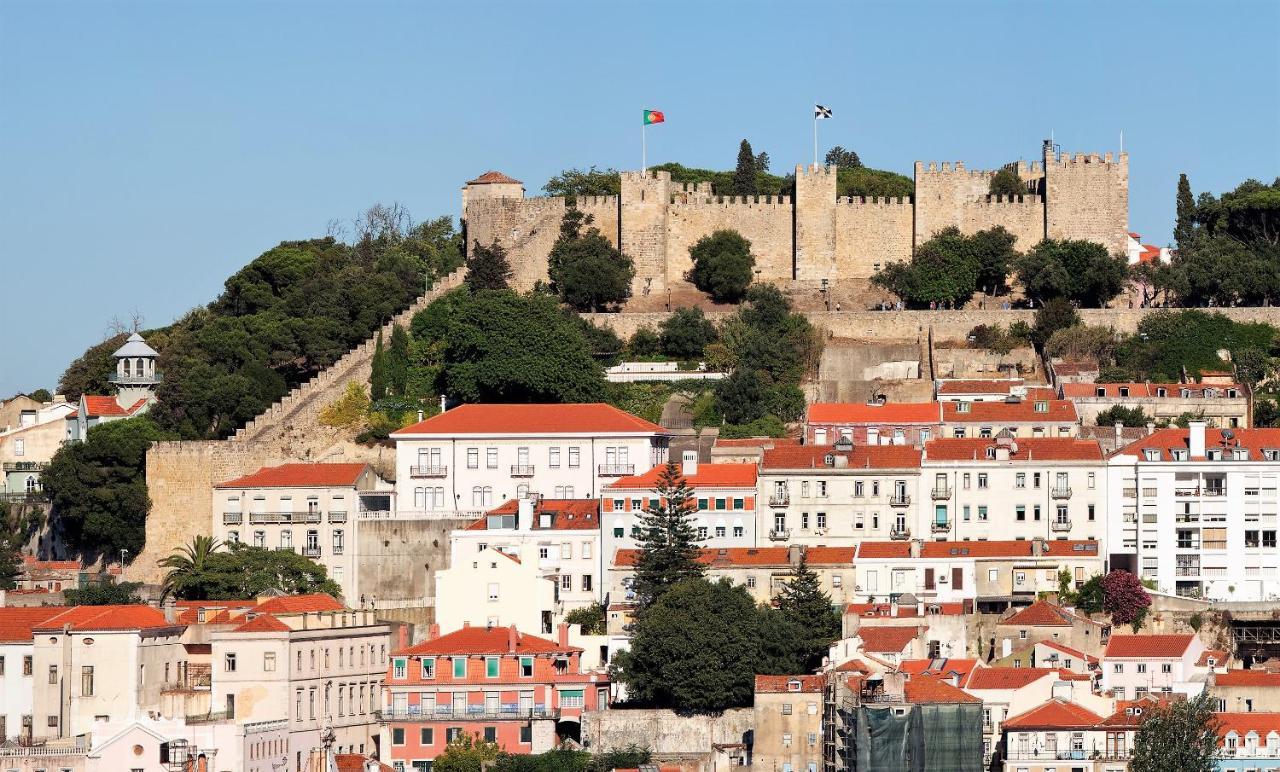 Bl Bairro Alto Famous Bica Funicular Street View Lissabon