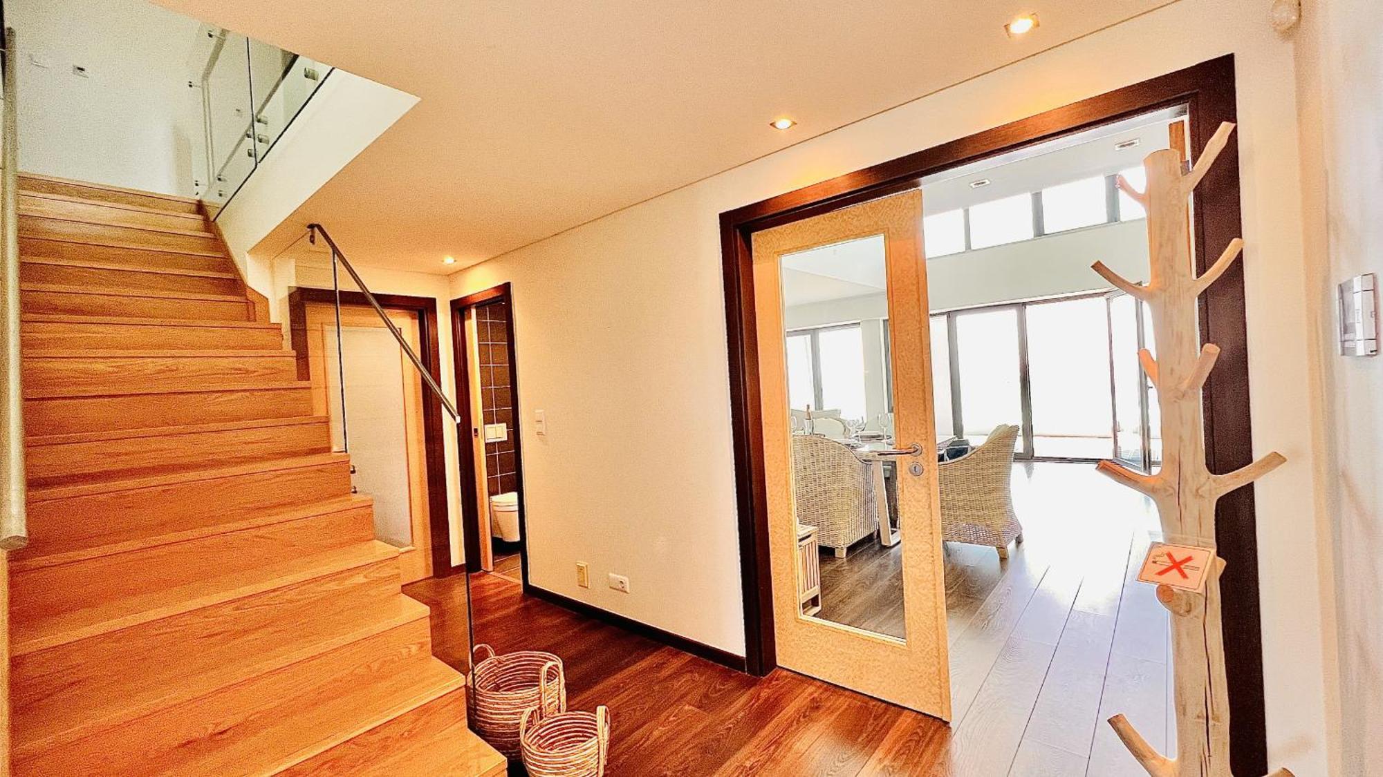Front Line, Sea View, Luxury Penthouse In Caparica Apartment *