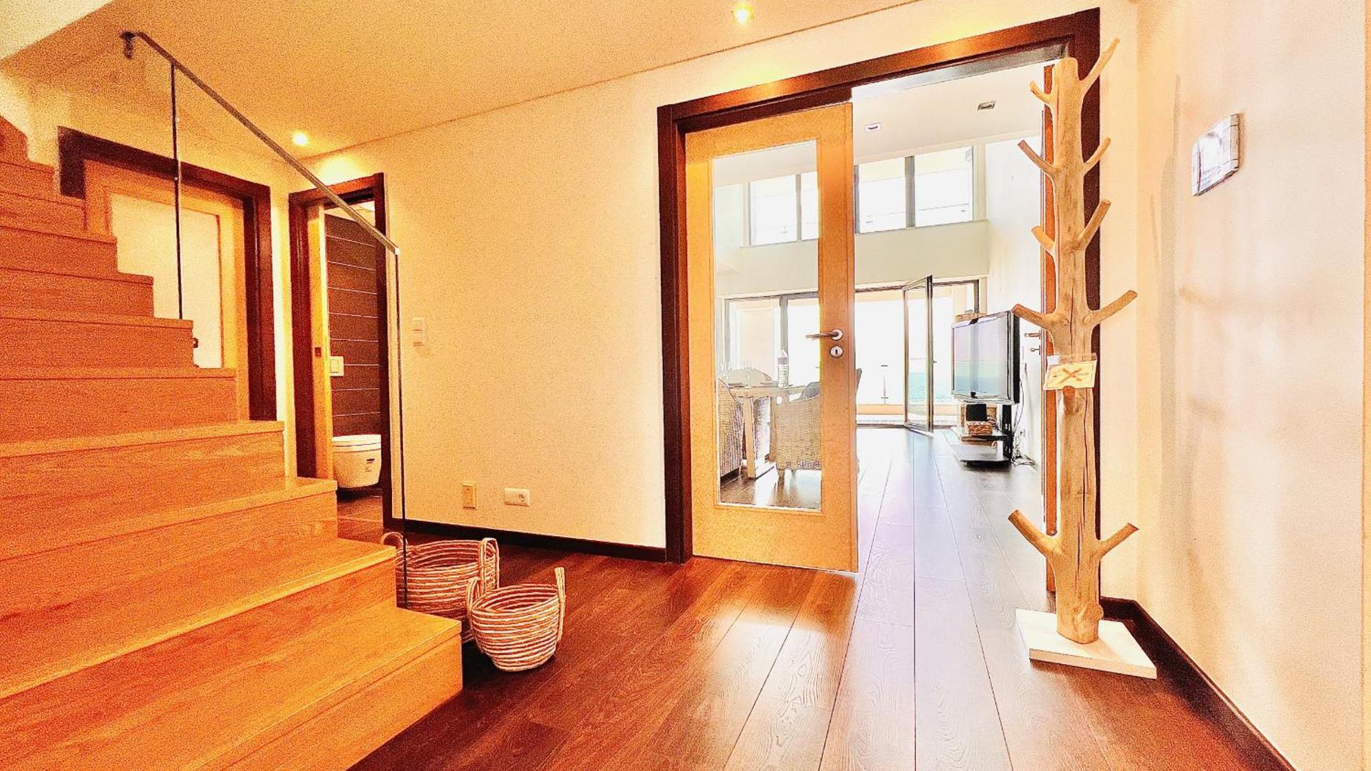 Front Line, Sea View, Luxury Penthouse In Caparica Apartment *