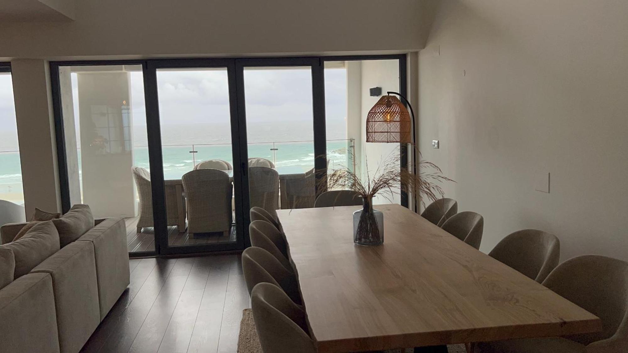 Front Line, Sea View, Luxury Penthouse In Caparica Apartment *