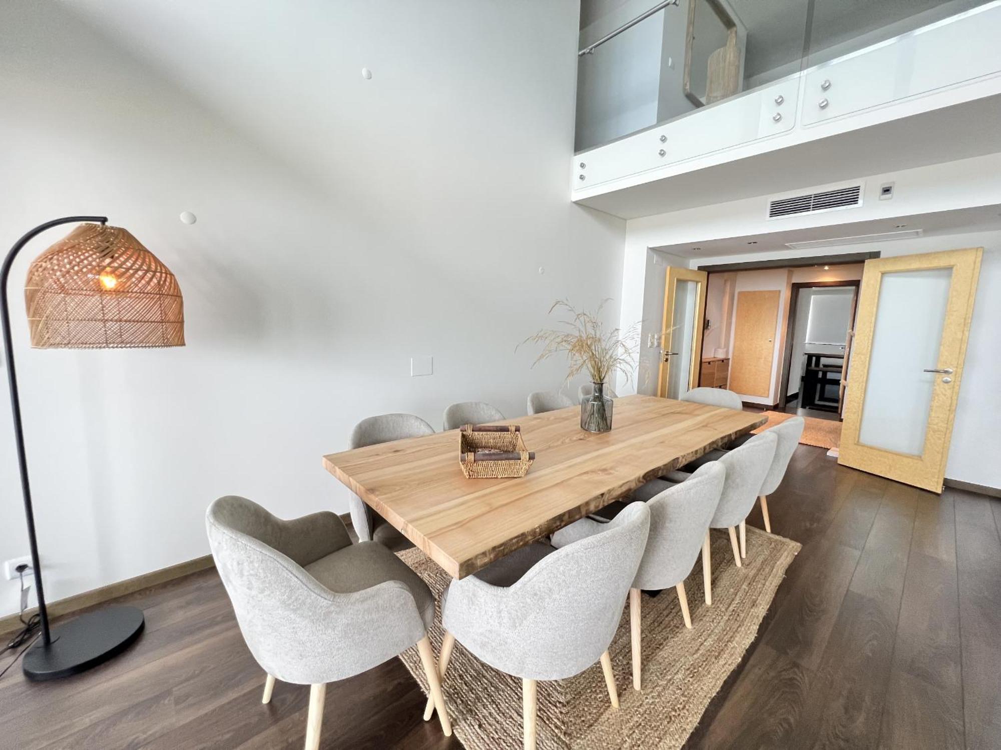 Front Line, Sea View, Luxury Penthouse In Caparica Apartment