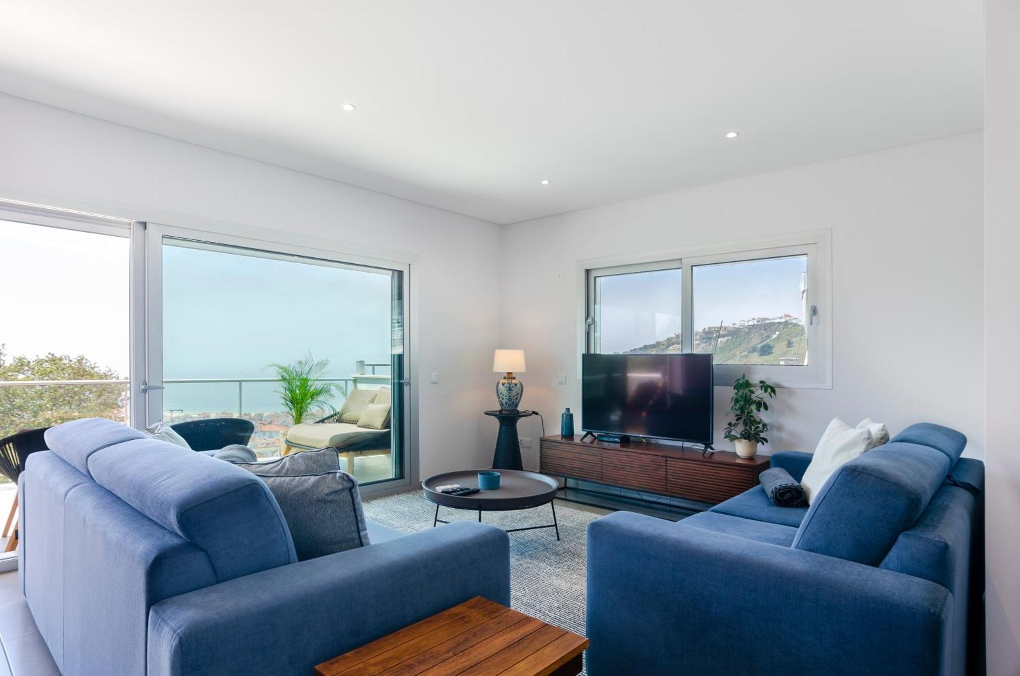 Apartment Panoramic Views - Terrace, Sea Views & Pool Nazare
