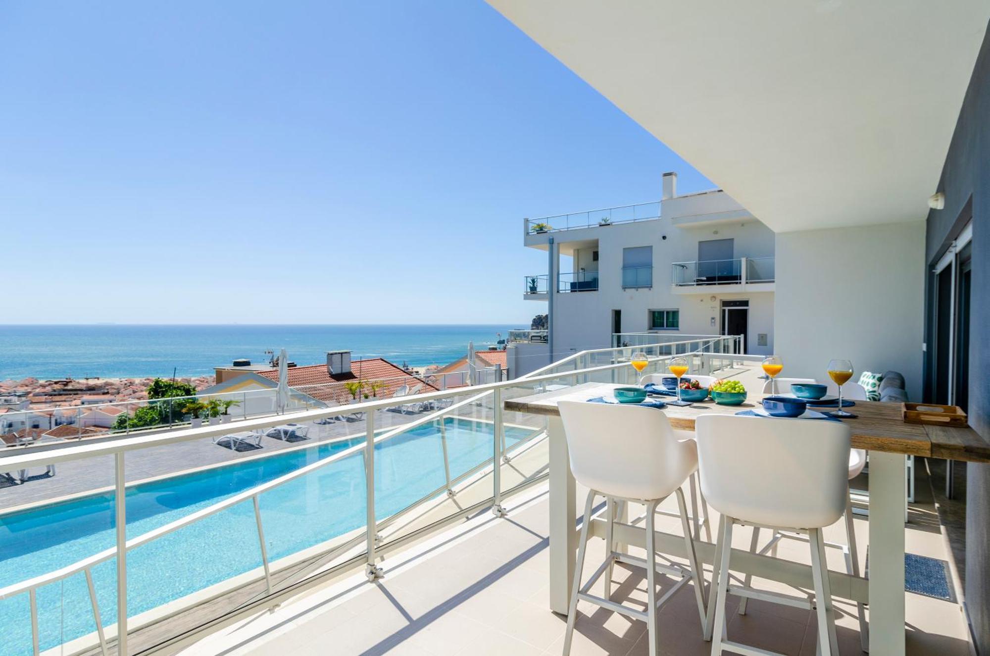 Panoramic Views - Terrace, Sea Views & Pool Apartment