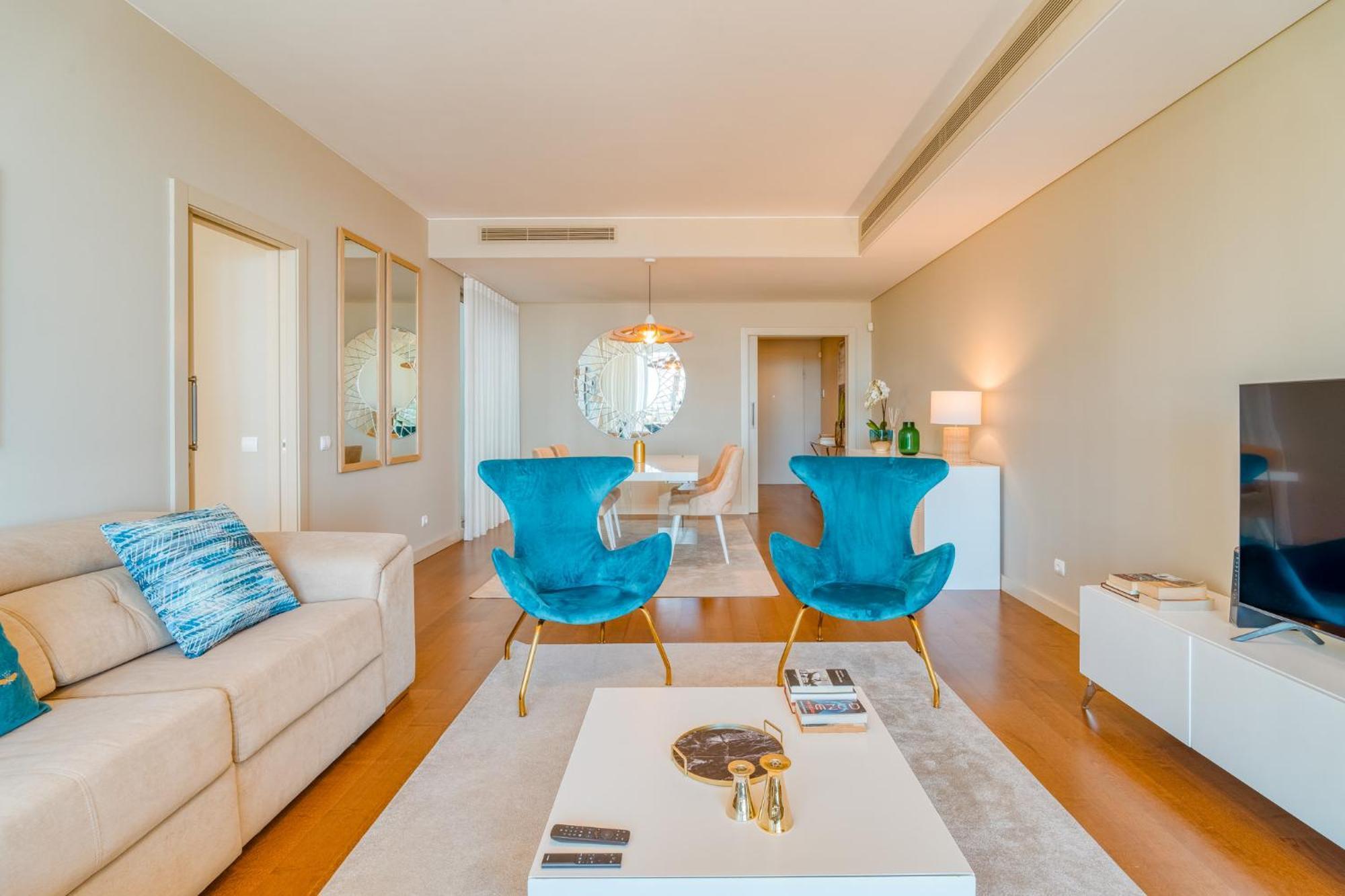 Apartamento Cu - Sea View - 3 Pools - Ac - Free Park - Free Gym