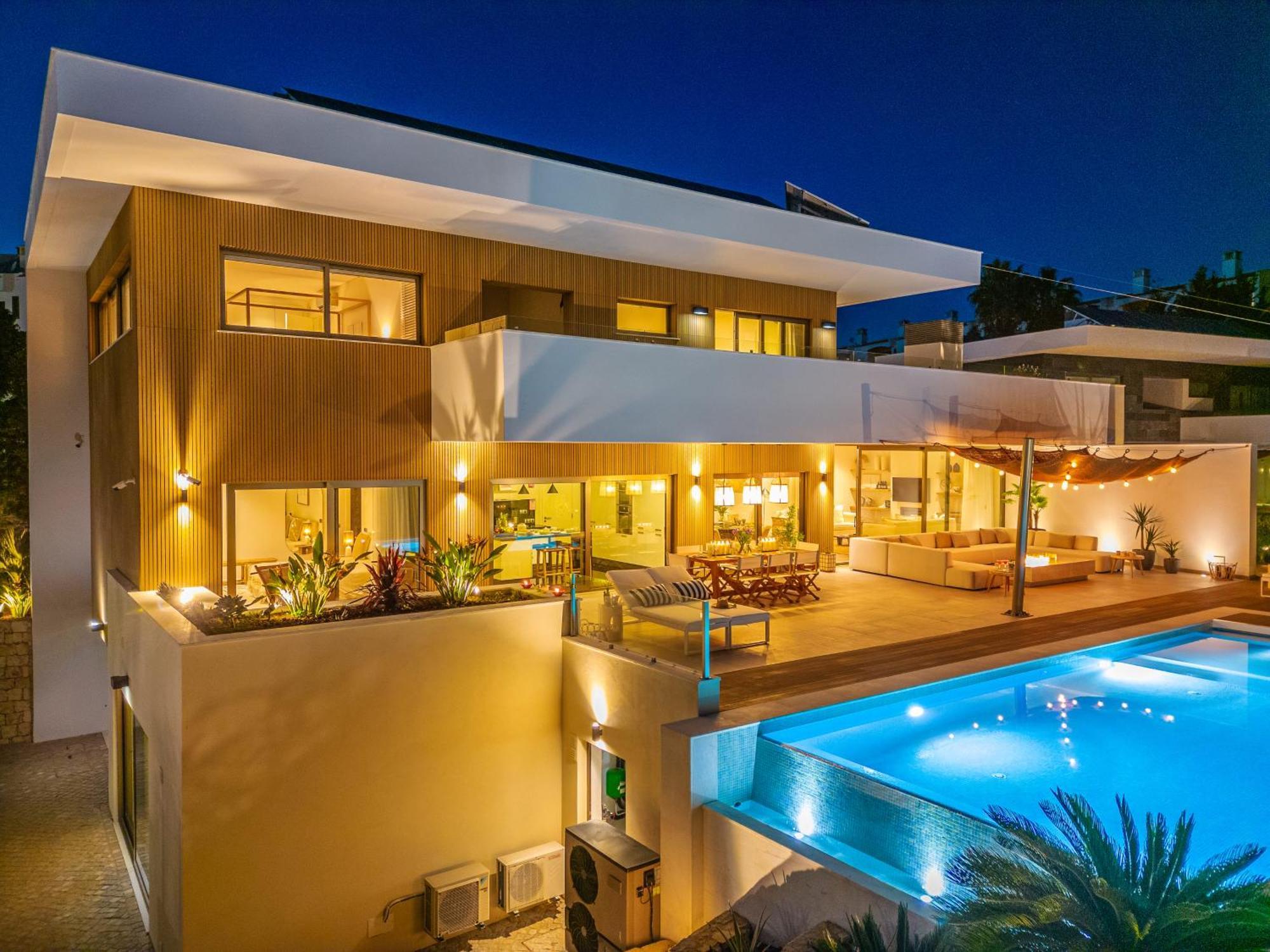 Luxury - Casa Do Forte- Infinity Pool Sea View- Walking Distance By Dreamvillasalbufeira Albufeira