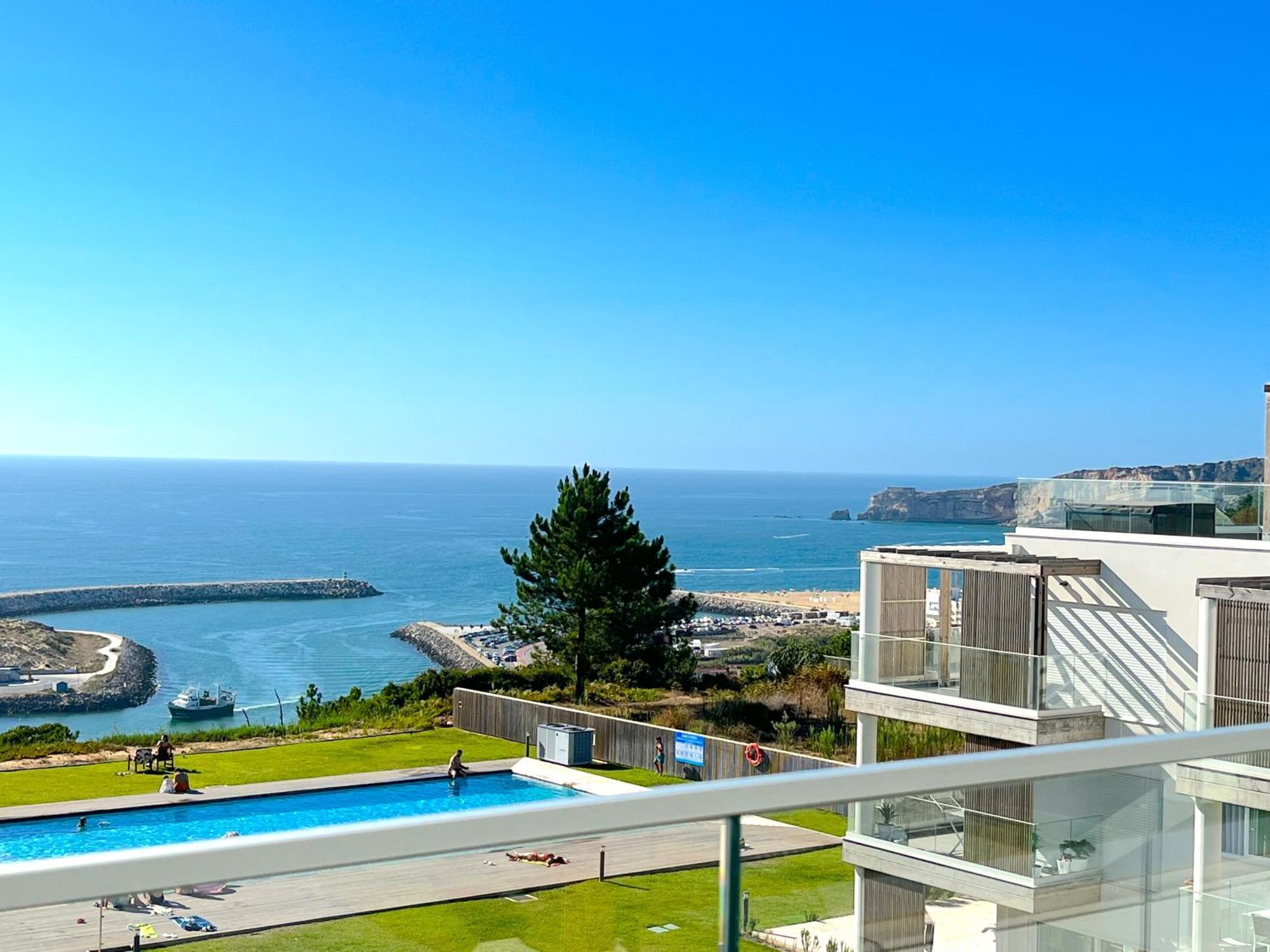 Mar A Vista - With Pool, Gym And Sea Views * Nazaré