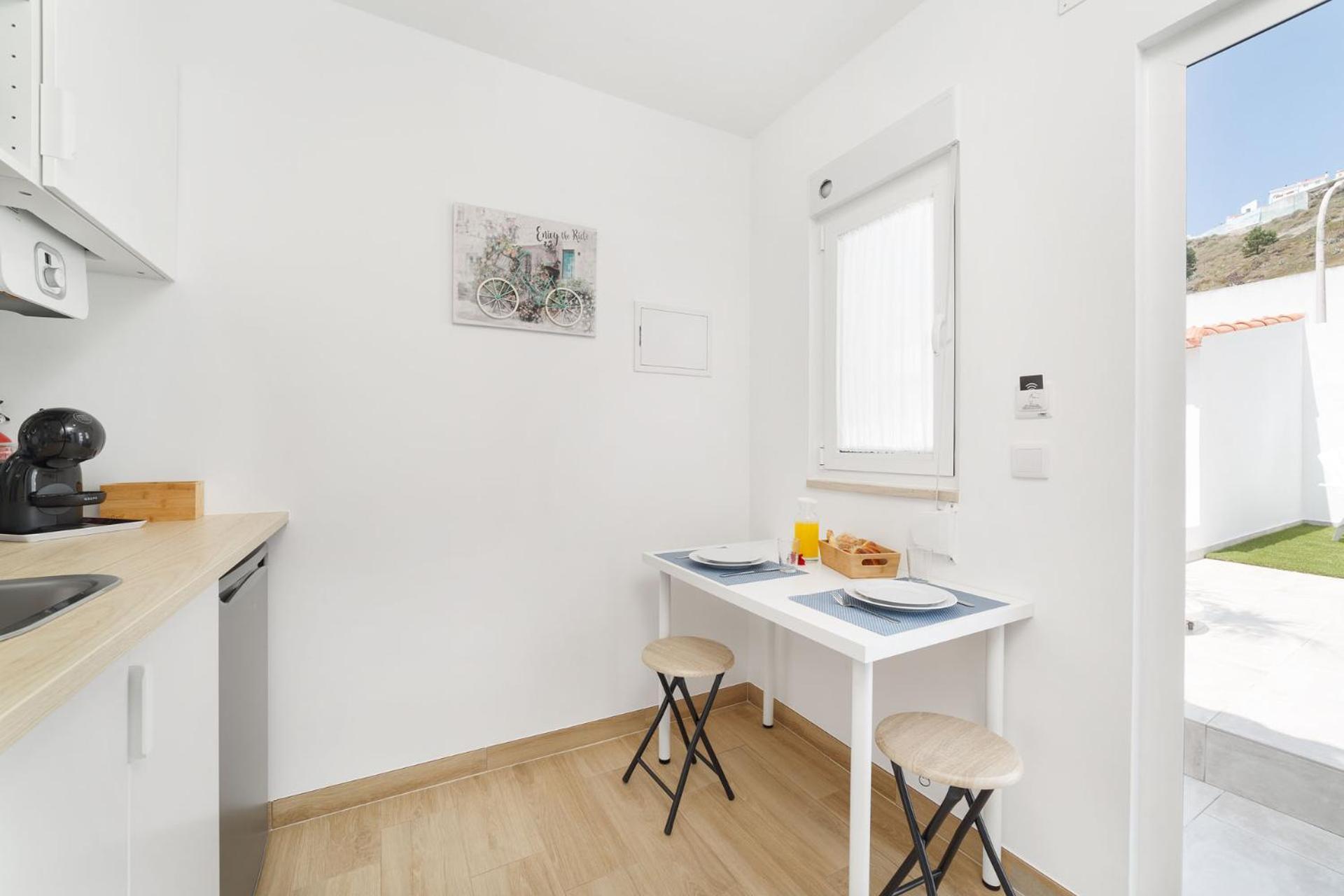 Patio C'un Casinhas Appartement