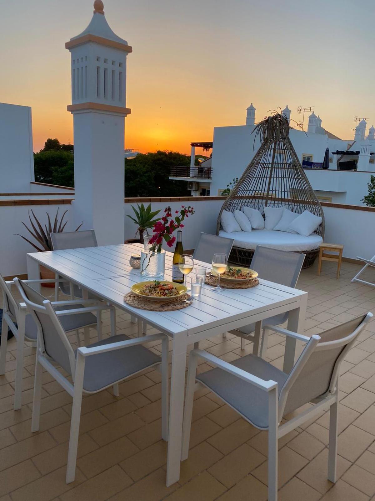 De Tavira Gomeira, 2 Bedroom, 3 Terraced Penthouse With Seaview, 300m From The Sea Cabanas De Tavira