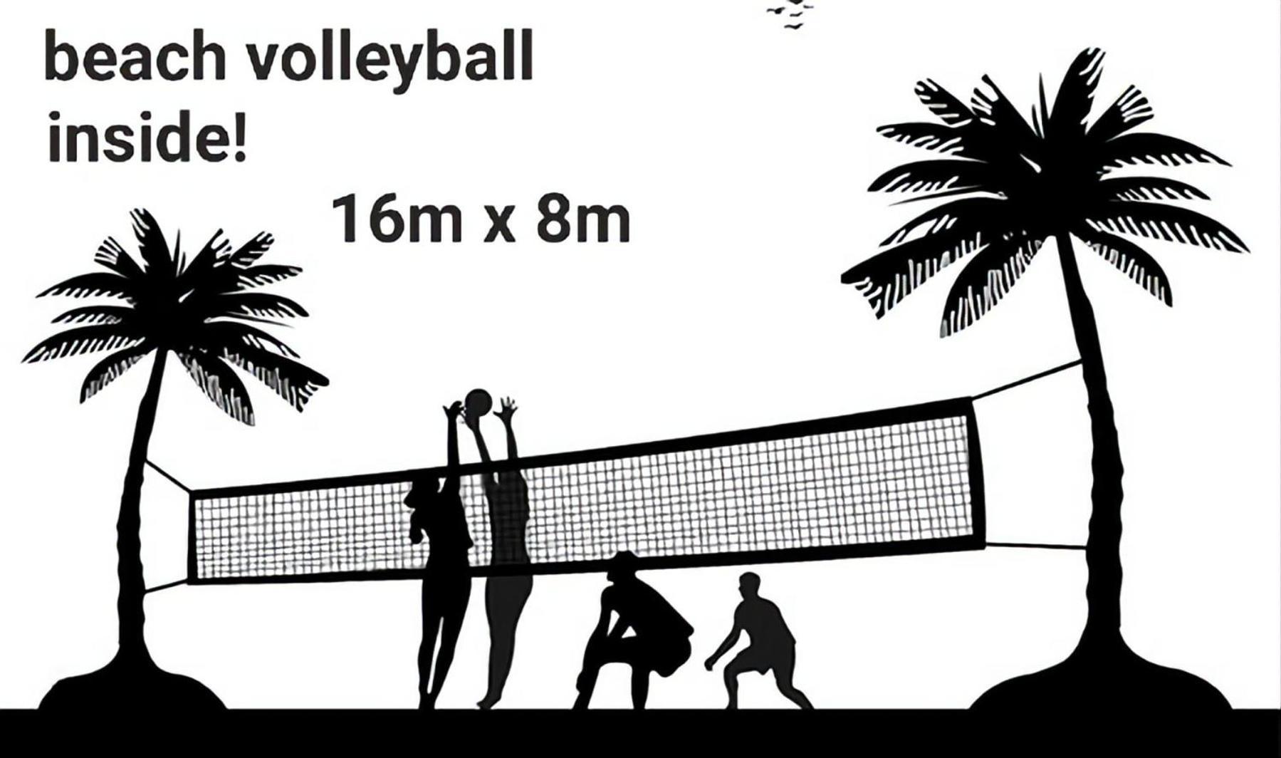 Oceanfront - 8 Rooms, 2 Kitchens With Pool, Billiard Table And Beach-volleyball Court Villa