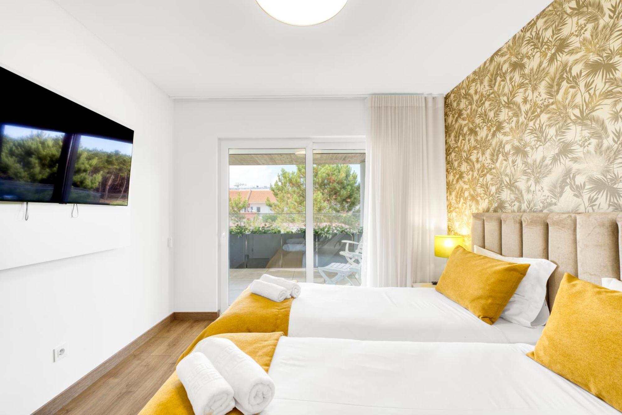 Mar A Vista - With Pool, Gym And Sea Views Nazare