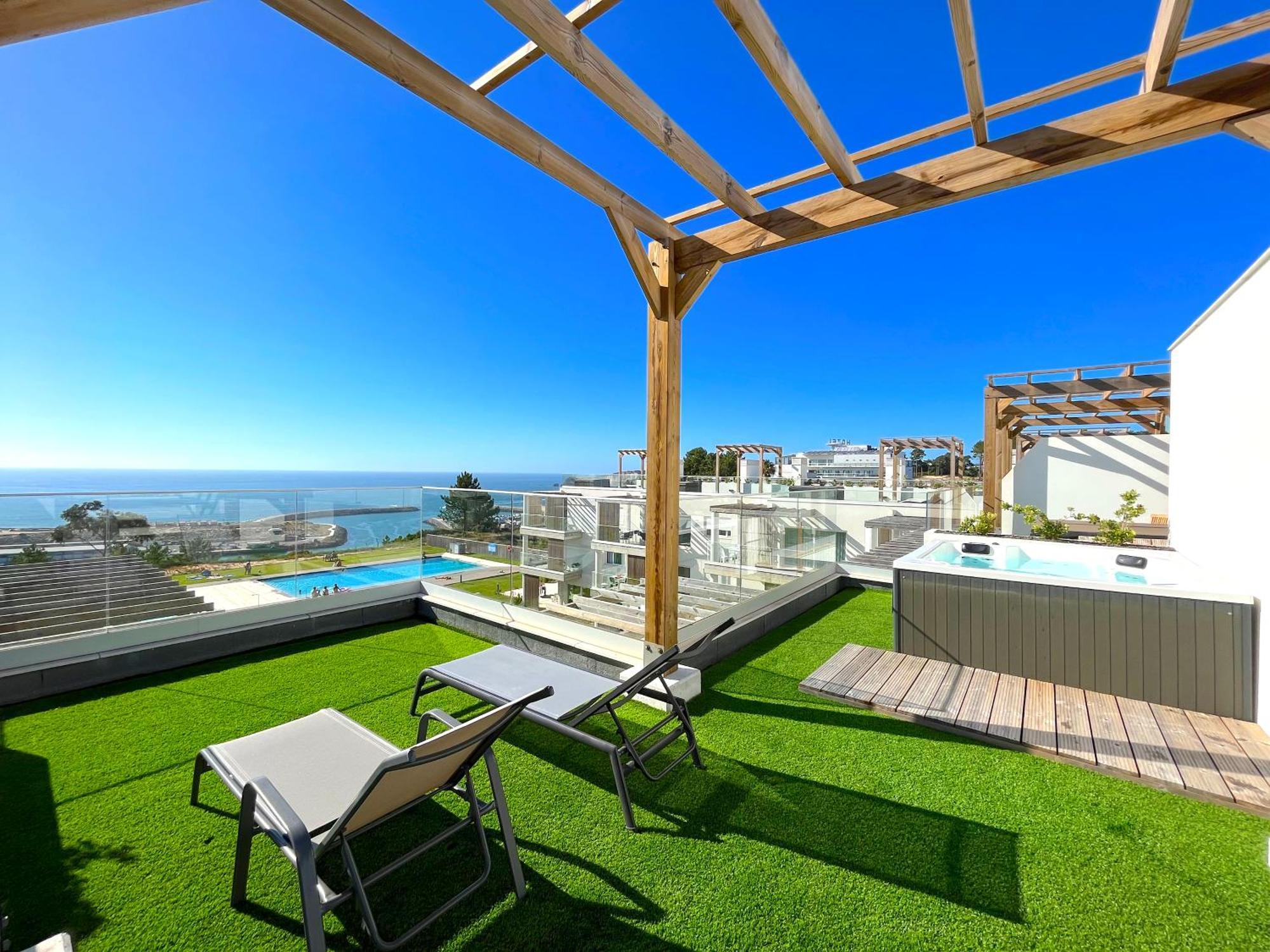 Mar A Vista - With Pool, Gym And Sea Views